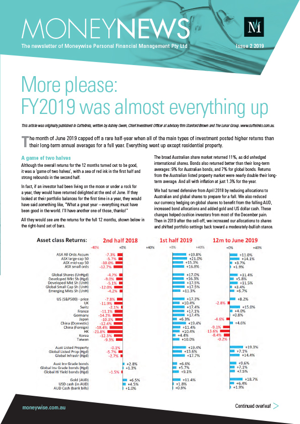 MoneyNews Issue 2 2019